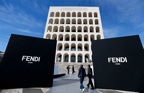 fendi building italy|square colosseum.